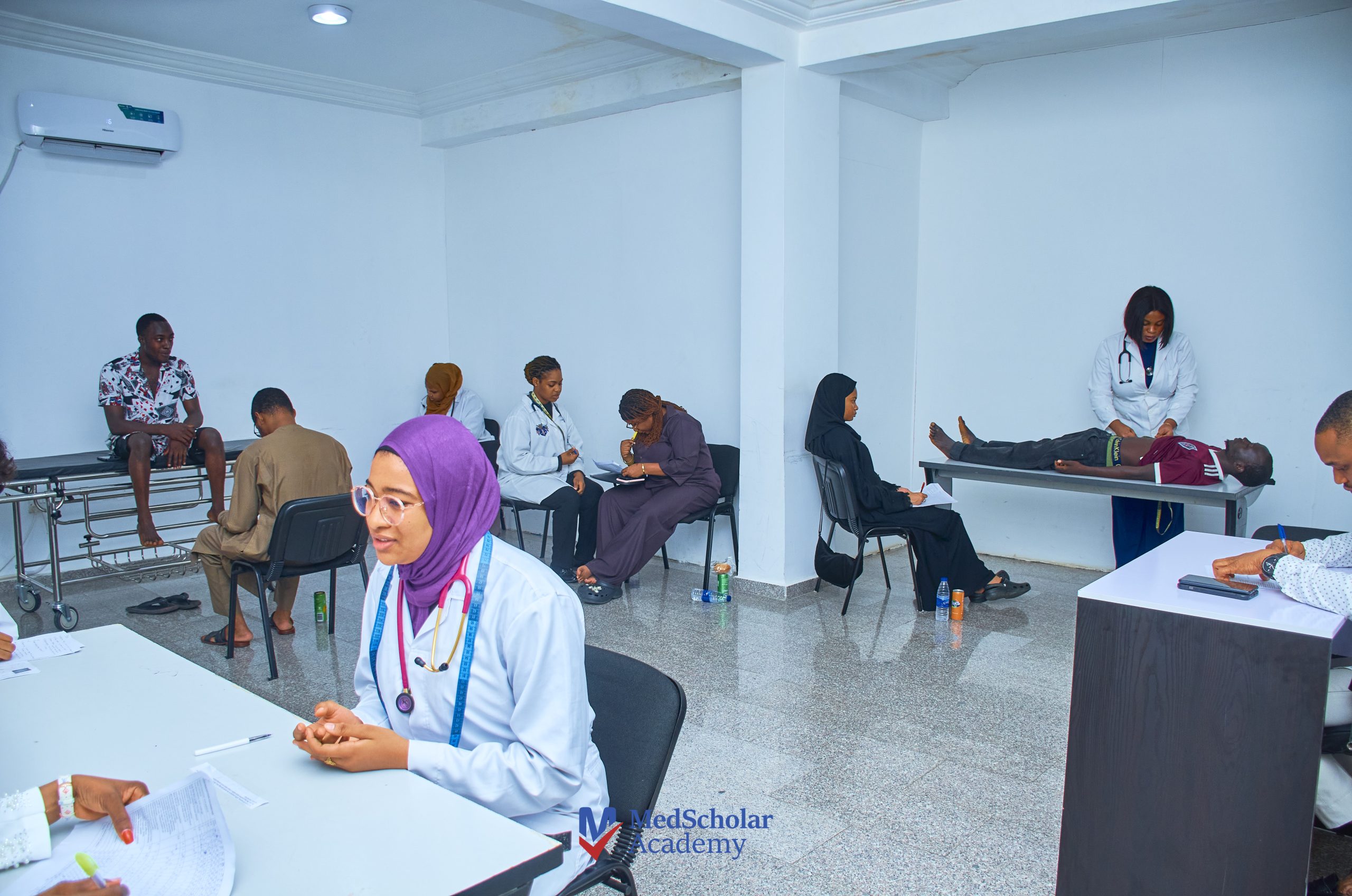 MDCN classroom session at MedScholar Academy